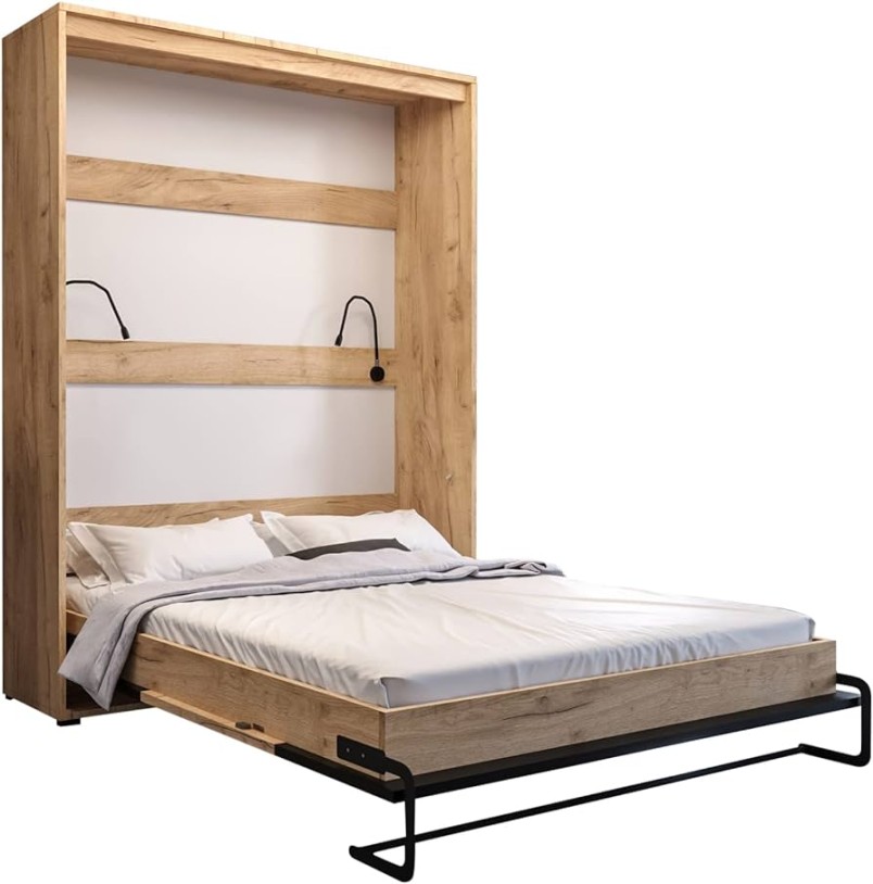 KRYSPOL Bett im Schrank CASE x cm, Vertikal, Kinderzimmer